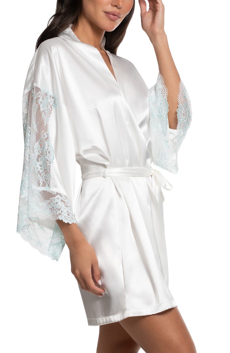 In Bloom by Jonquil Lillie Lace Trim Satin Wrap, Alternate, color, 