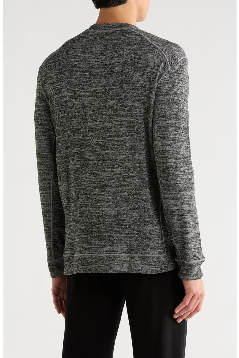 Reversible Performance Sweater, Alternate, color, CHARCOAL