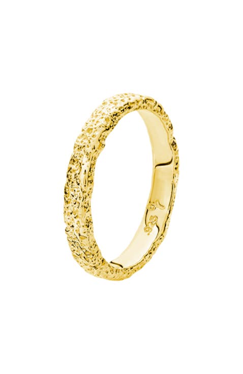 Hula Slim Ring in Gold Vermeil