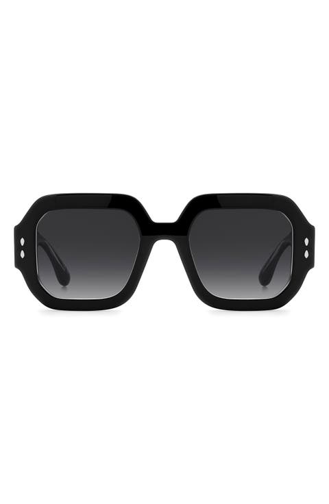 51mm Square Sunglasses