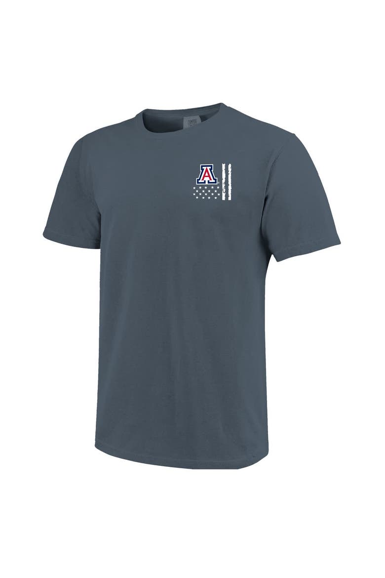 Men's  Navy Arizona Wildcats Comfort Colors OHT Camo Overlay T-Shirt, Alternate, color, Navy