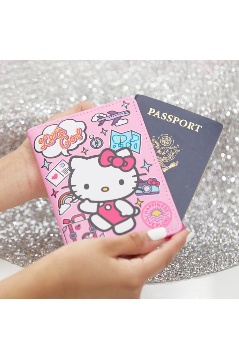 Passport Holder, Alternate, color, Pink
