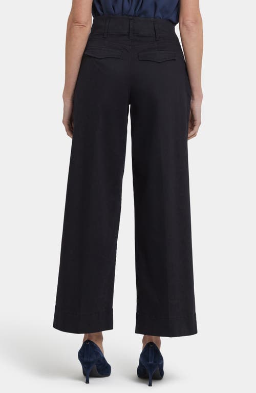 Nydj Mona Wide Leg Pants In Black