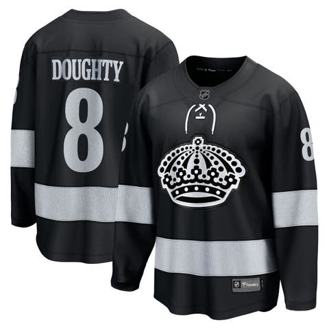 Men's Fanatics Drew Doughty Black Los Angeles Kings Alternate Breakaway Jersey