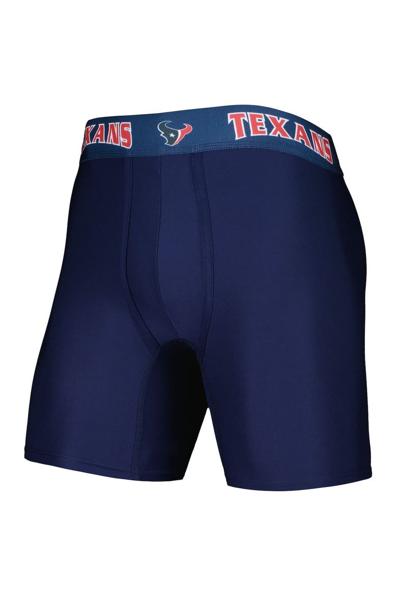 Men's Concepts Sport Navy/Red Houston Texans 2-Pack Boxer Briefs Set, Alternate, color, Navy