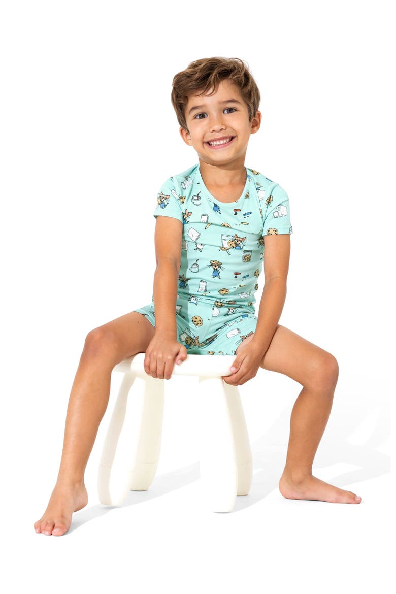 If You Give A Mouse A Cookie Kids 2-Piece Short Sleeve & Shorts Pajama Set, Alternate, color, If You Give A Mouse A Cookie