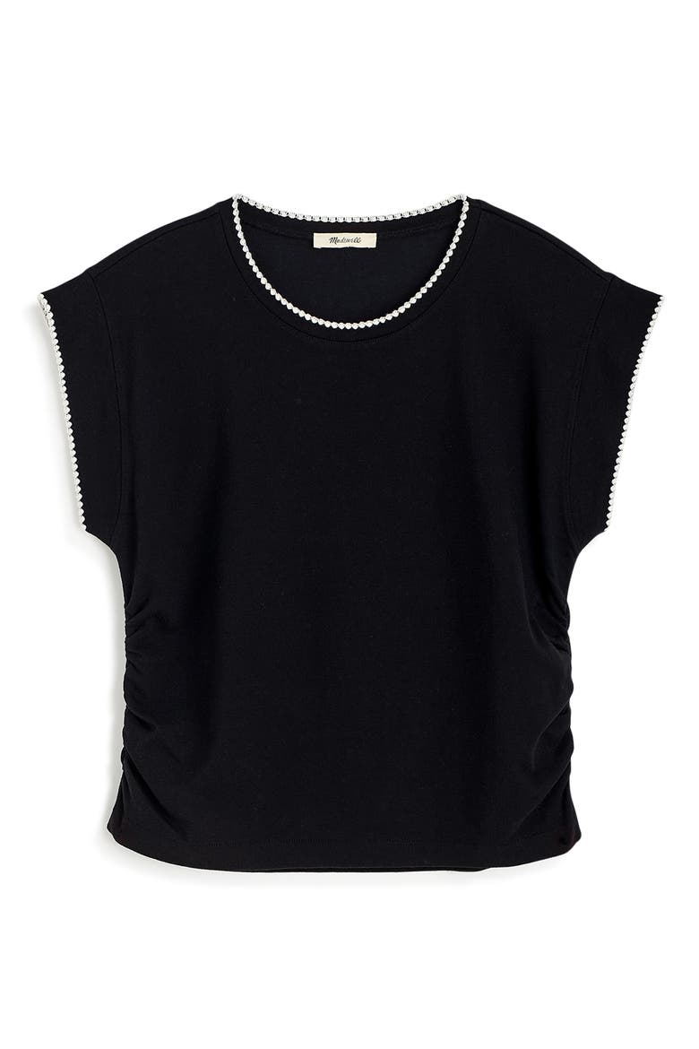 Sutro Stitched Muscle Tee, Alternate, color, JET BLACK