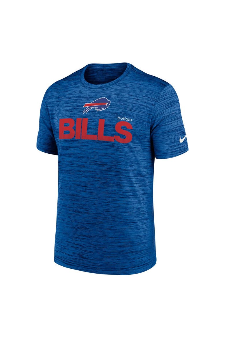 Men's Nike Royal Buffalo Bills Blitz Velocity Modern Performance T-Shirt, Alternate, color, Royal