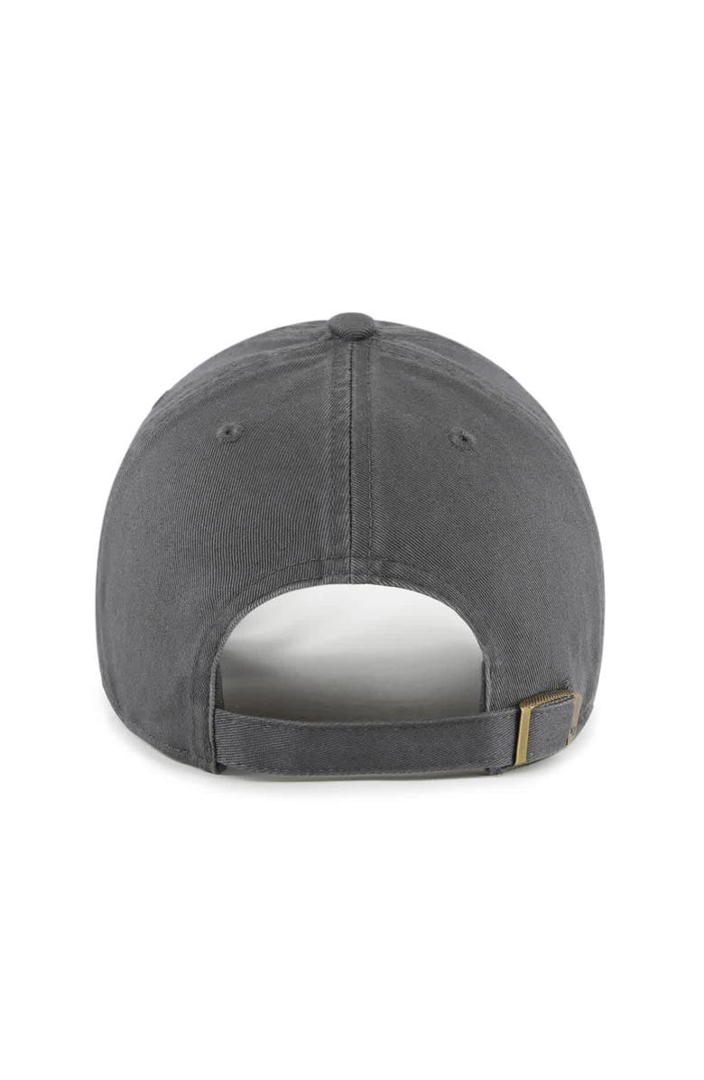 '47 Men's '47 Charcoal Oklahoma State Cowboys Clean Up Adjustable Hat, Alternate, color, Charcoal