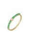  18K Yellow Gold Emerald