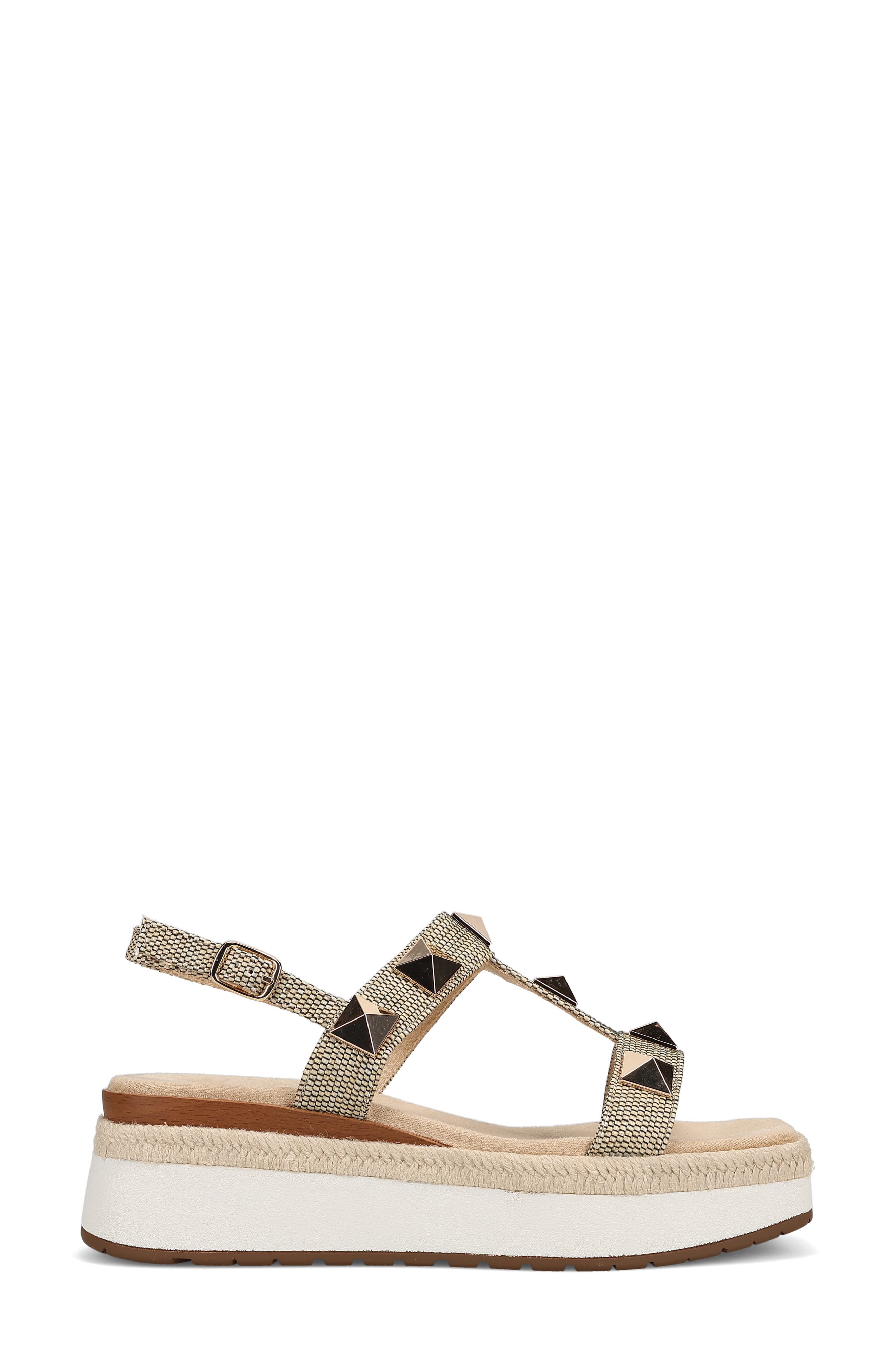 VANELi Edrys Platform Sandal, Alternate, color, Camel