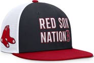 Nike Men's Nike  Navy Boston Red Sox Pro Trucker Snapback Hat