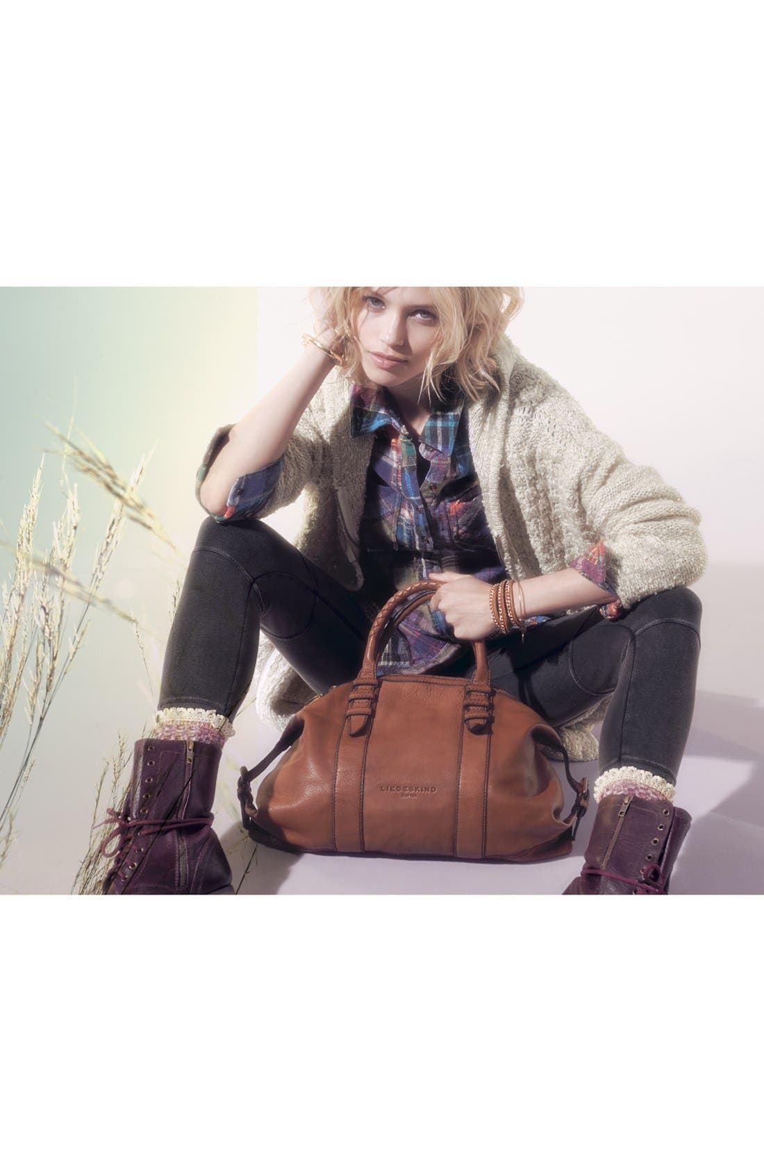 Liebeskind 'Mina Botalato' Satchel, Large, Alternate, color, 