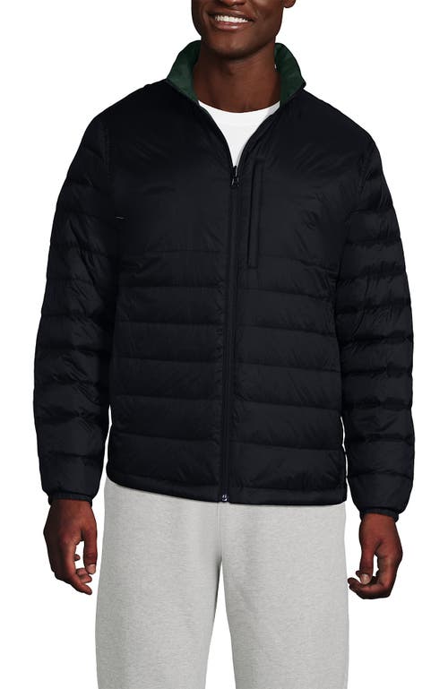 LANDS' END LANDS' END WANDERWEIGHT REVERSIBLE DOWN JACKET