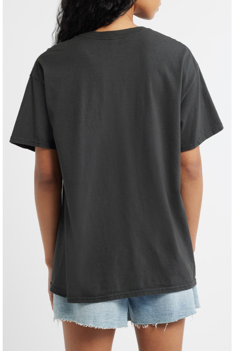 Chris Stapleton Floral Rose Cotton Graphic T-Shirt, Alternate, color, BLACK