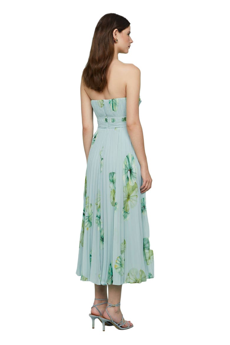 Cathy Midi Dress, Alternate, color, Lilypad Pond