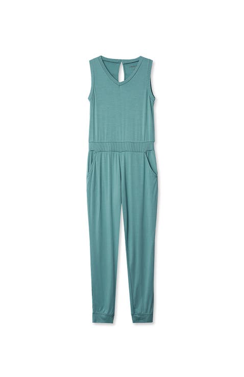 Girls Casual Knit Jumpsuit