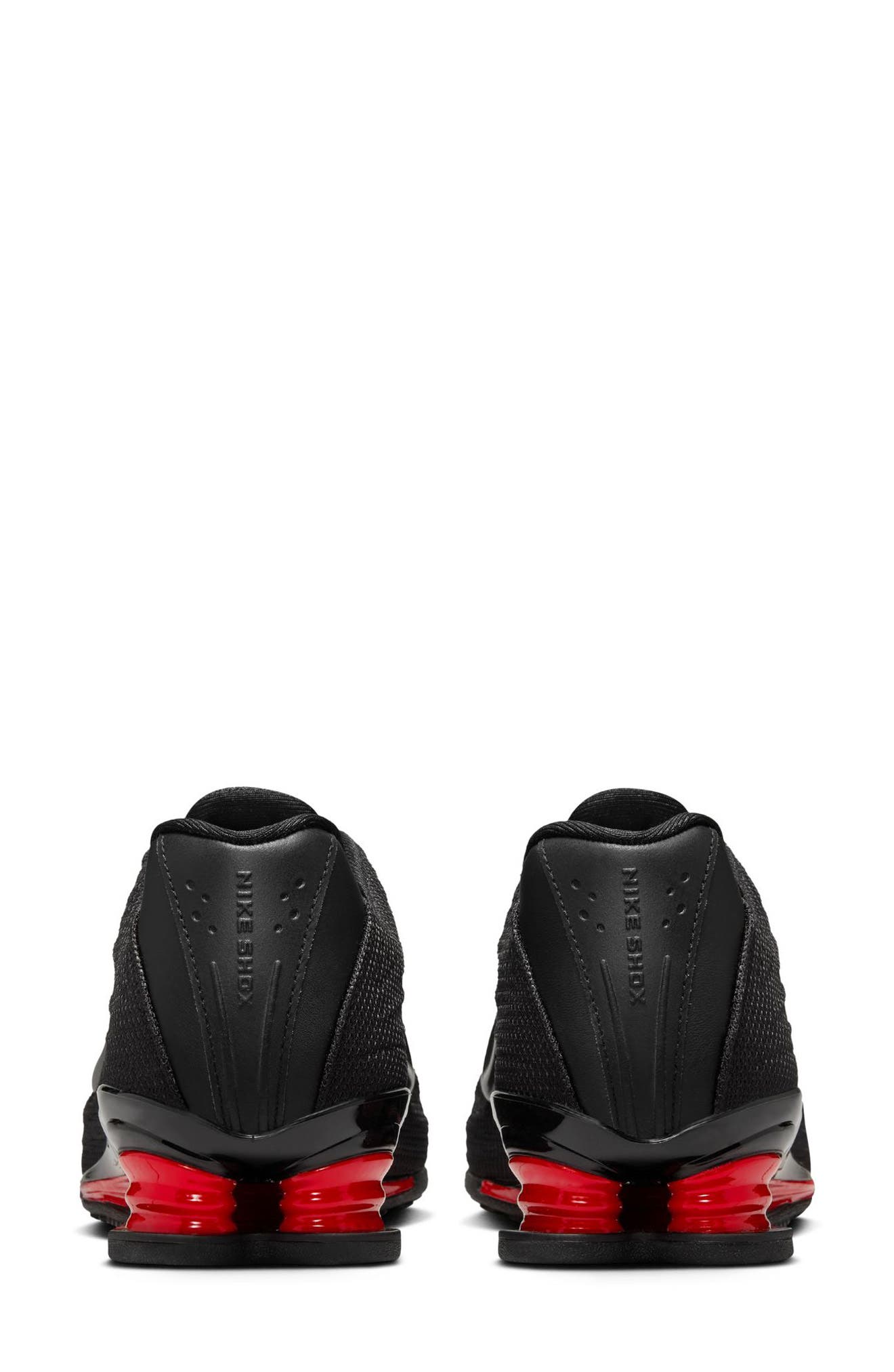 Nike Shox Z Sneaker, Alternate, color, Black/ Black/ University Red
