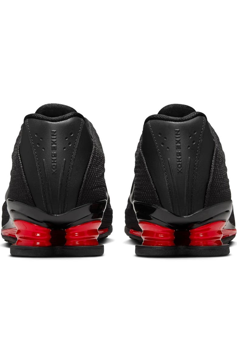 Nike Shox Z Sneaker, Alternate, color, Black/ Black/ University Red