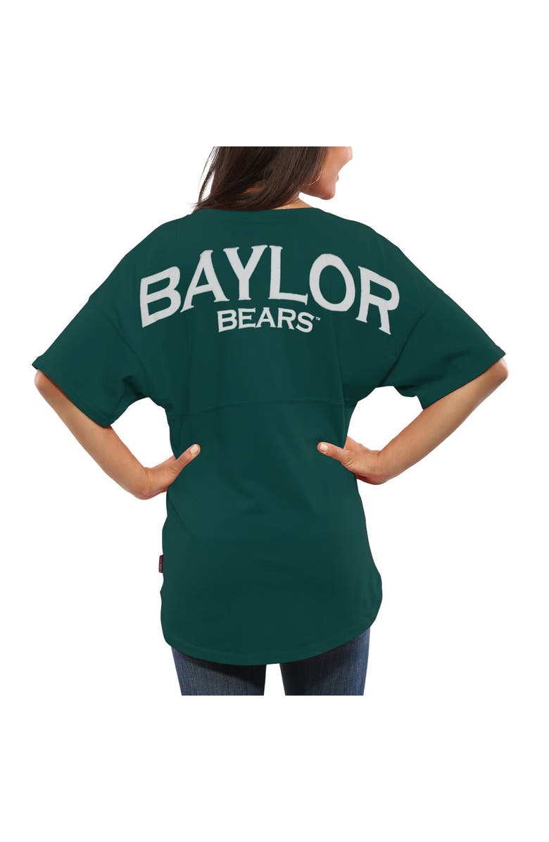 SPIRIT JERSEY Women's Green Baylor Bears Spirit Jersey Oversized T-Shirt, Main, color,