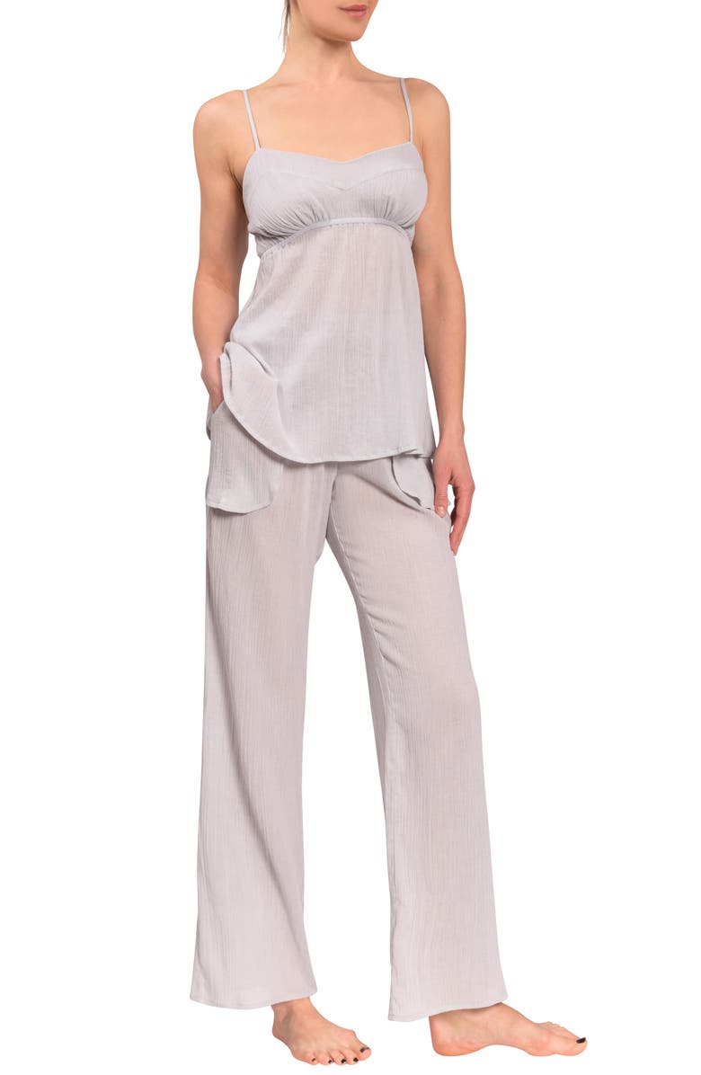Everyday Ritual Lily Simone Pajamas, Alternate, color, Mist