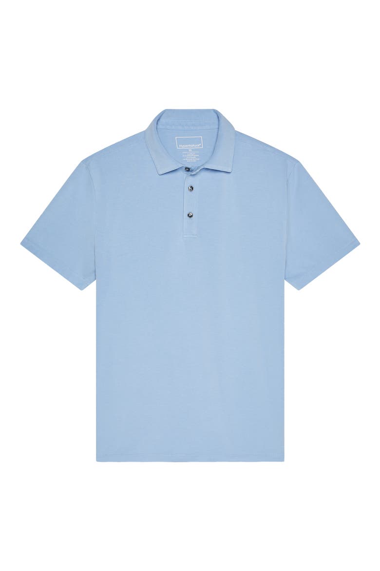Pinehurst Classic Fit Cotton Blend Golf Polo, Alternate, color, BLUE JAY