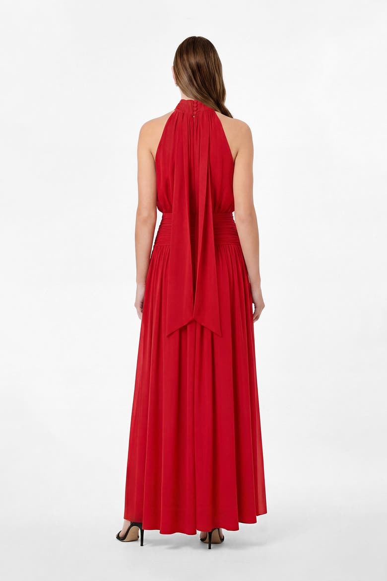 Tessa Dress, Alternate, color, TOMATO
