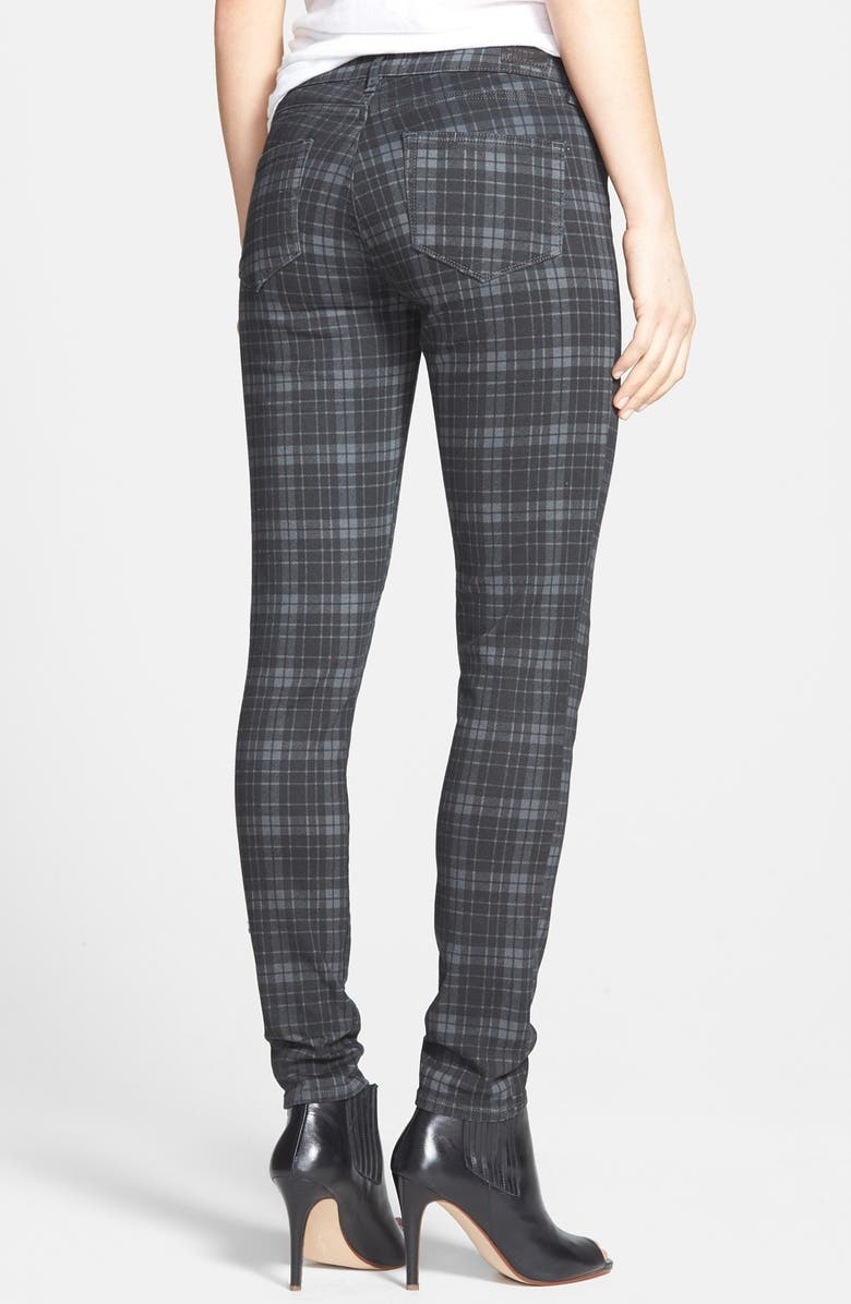 PAIGE Denim 'Indio' Zip Detail Ultra Skinny Jeans, Alternate, color, 