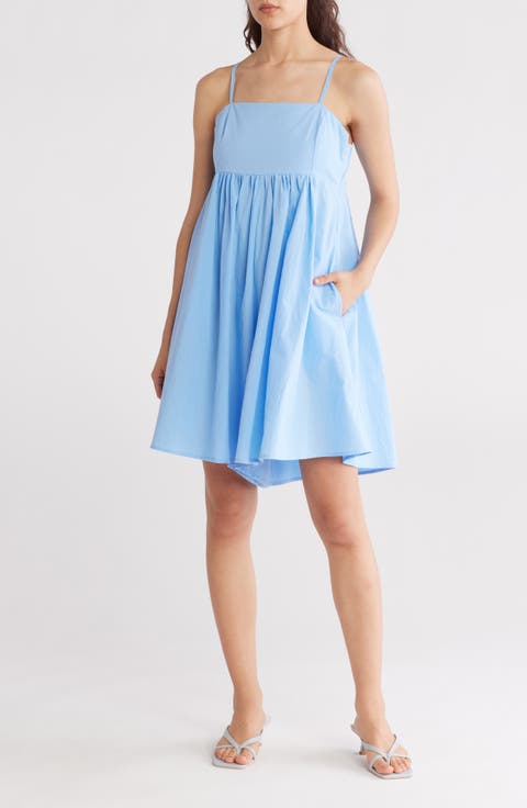 Kitts Empire Waist Cotton Romper