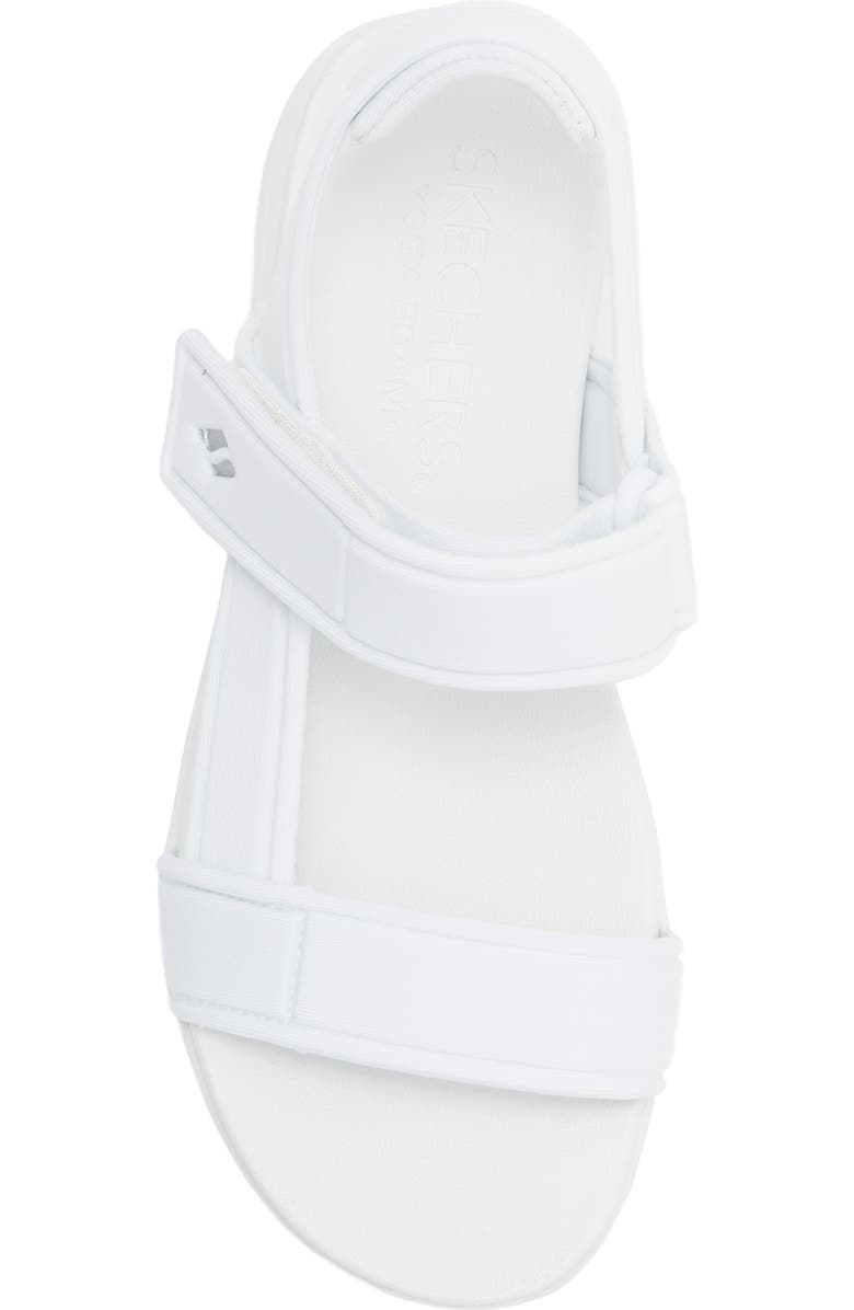 SKECHERS Summer Stand2 Sandal, Alternate, color, White