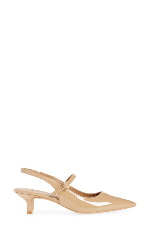 Nordstrom Rack Miranda Slingback Pump In Tan Blush