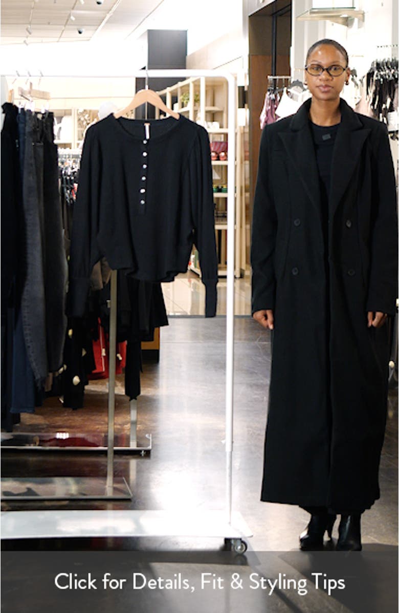 Quinn Rib Henley Top, sales video thumbnail