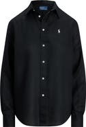 Polo Ralph Lauren Classic Fit Linen Button-Up Shirt