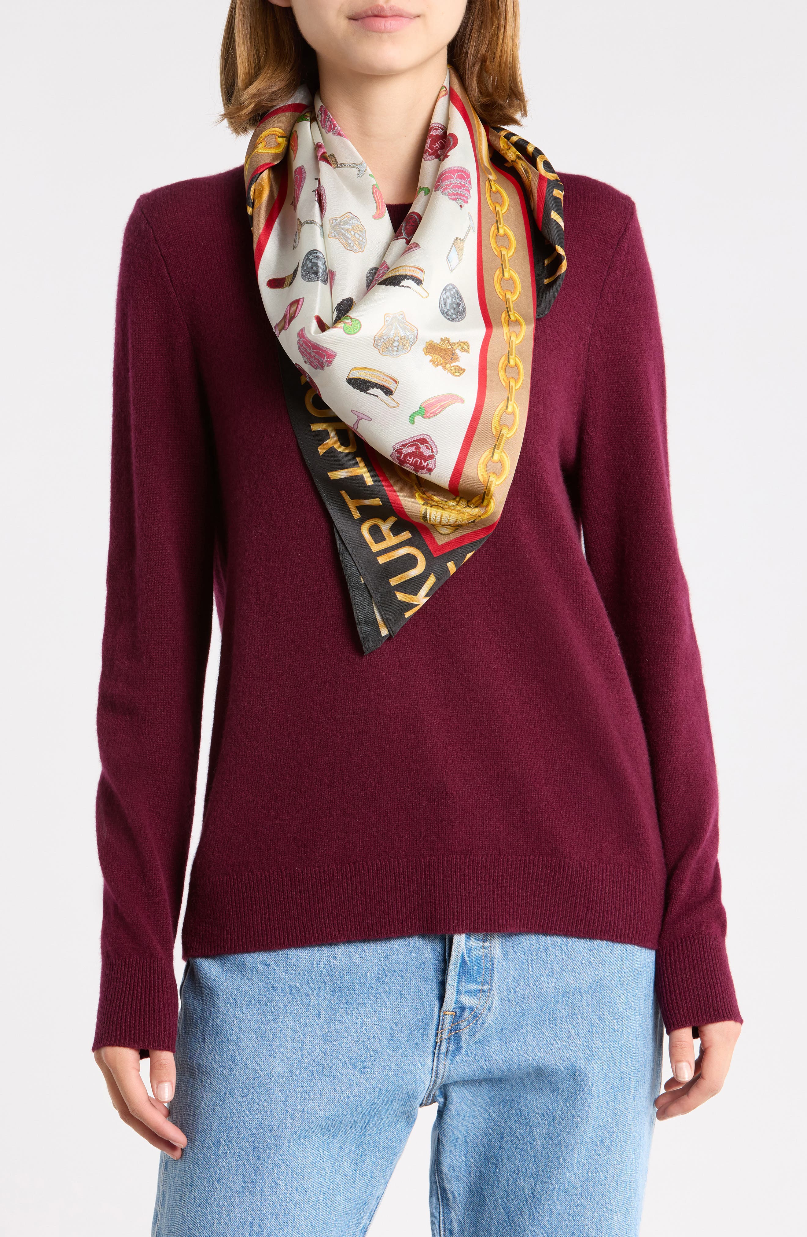 Icon Silk Scarf