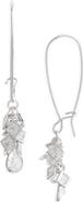 Nordstrom Shaky Cubic Zirconia Cluster Drop Earrings