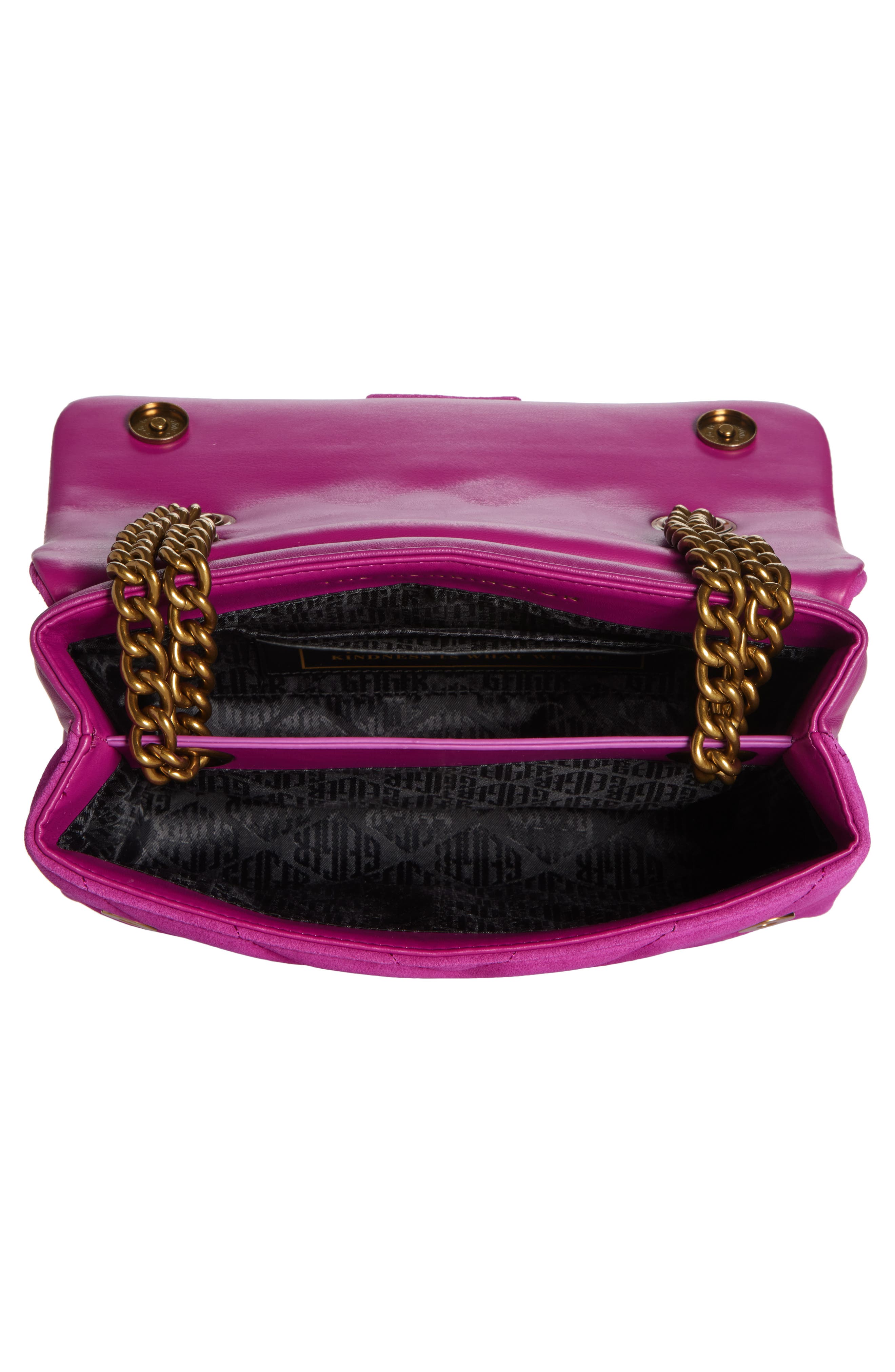 Kurt Geiger London Kensington Suede Convertible Shoulder Bag, Alternate, color, 