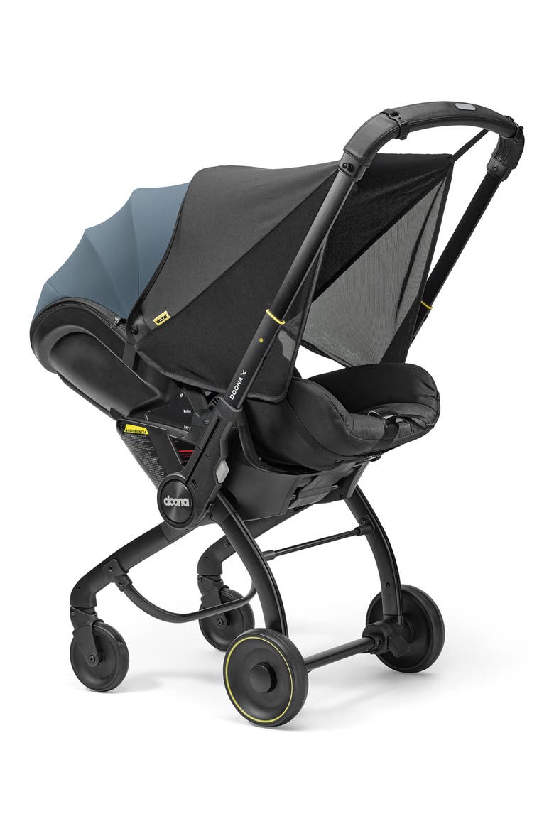 X Sunshade Extension, Alternate, color, BLACK