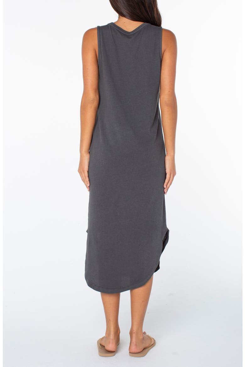 Painted Shells Sleeveless Midi Dress, Alternate, color, PHANTOM