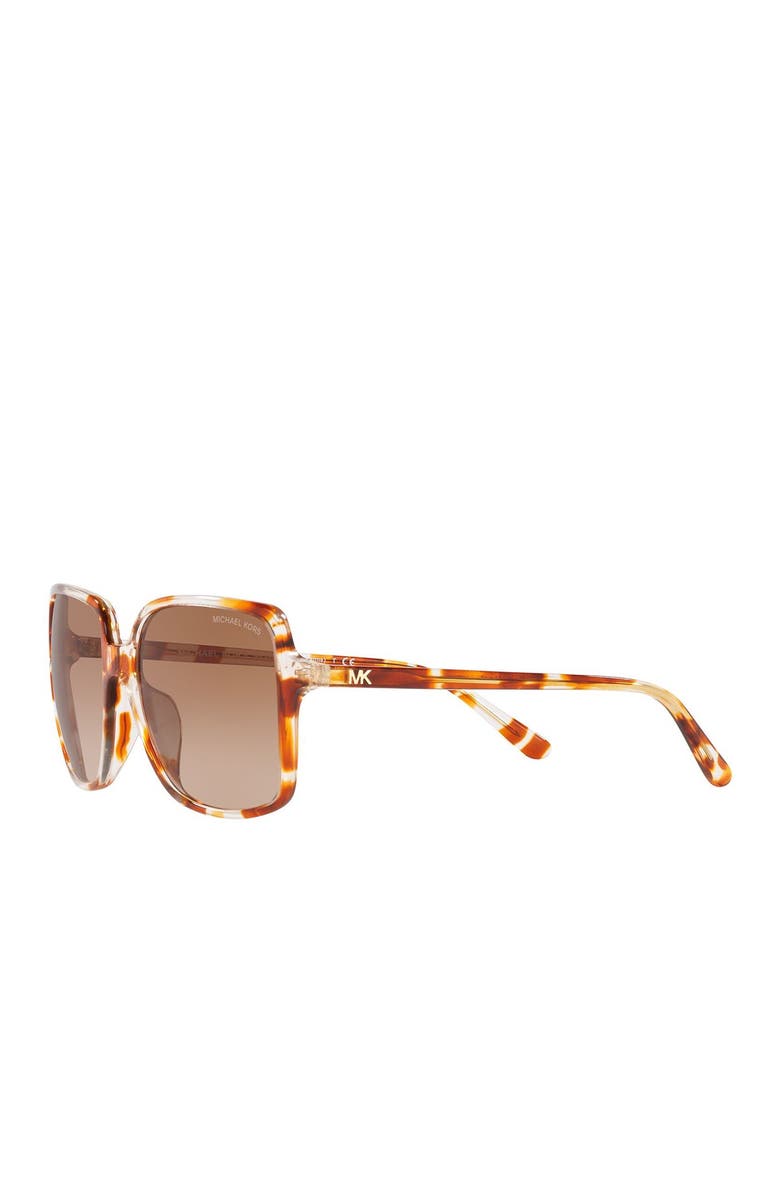 Michael Kors 56mm Gradient Square Sunglasses, Alternate, color,
