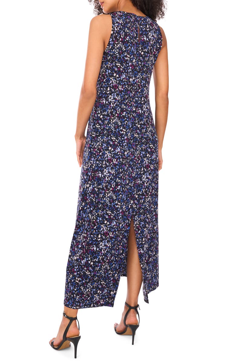 Vince Camuto Abstract Print Sleeveless Midi Dress, Alternate, color, 