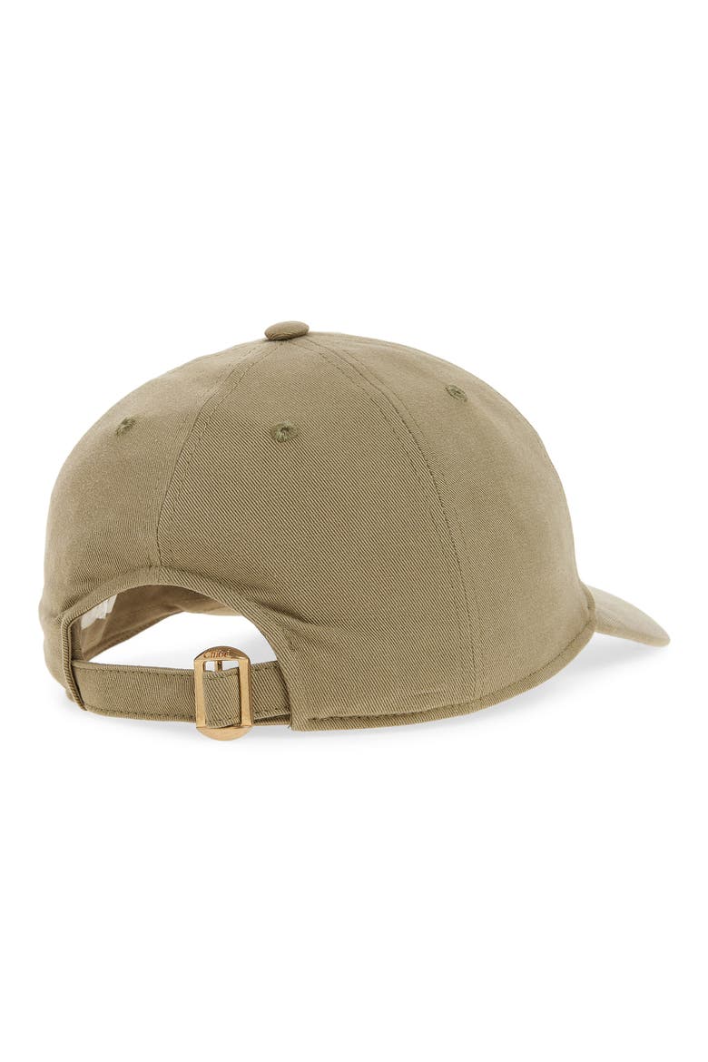 Signature Logo Embroidered Adjustable Baseball Cap, Alternate, color, DEEP KHAKI
