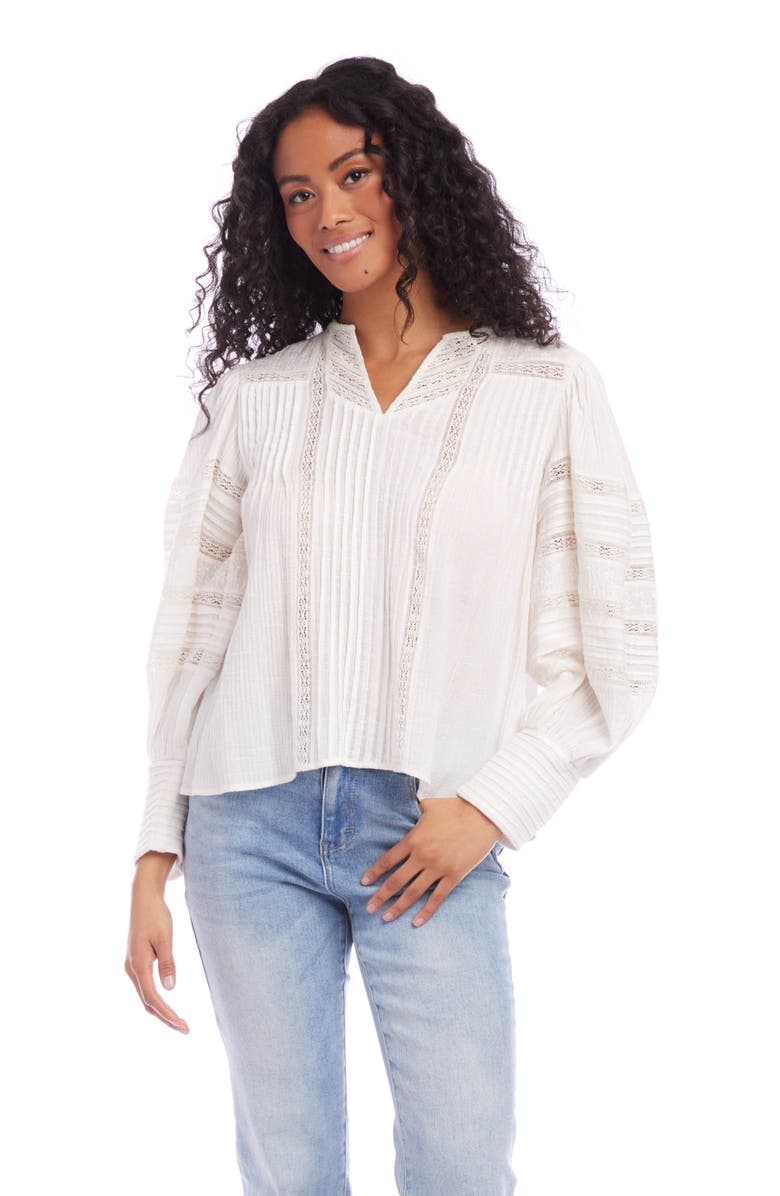 Karen Kane Blouson Sleeve Blouse, Alternate, color, 