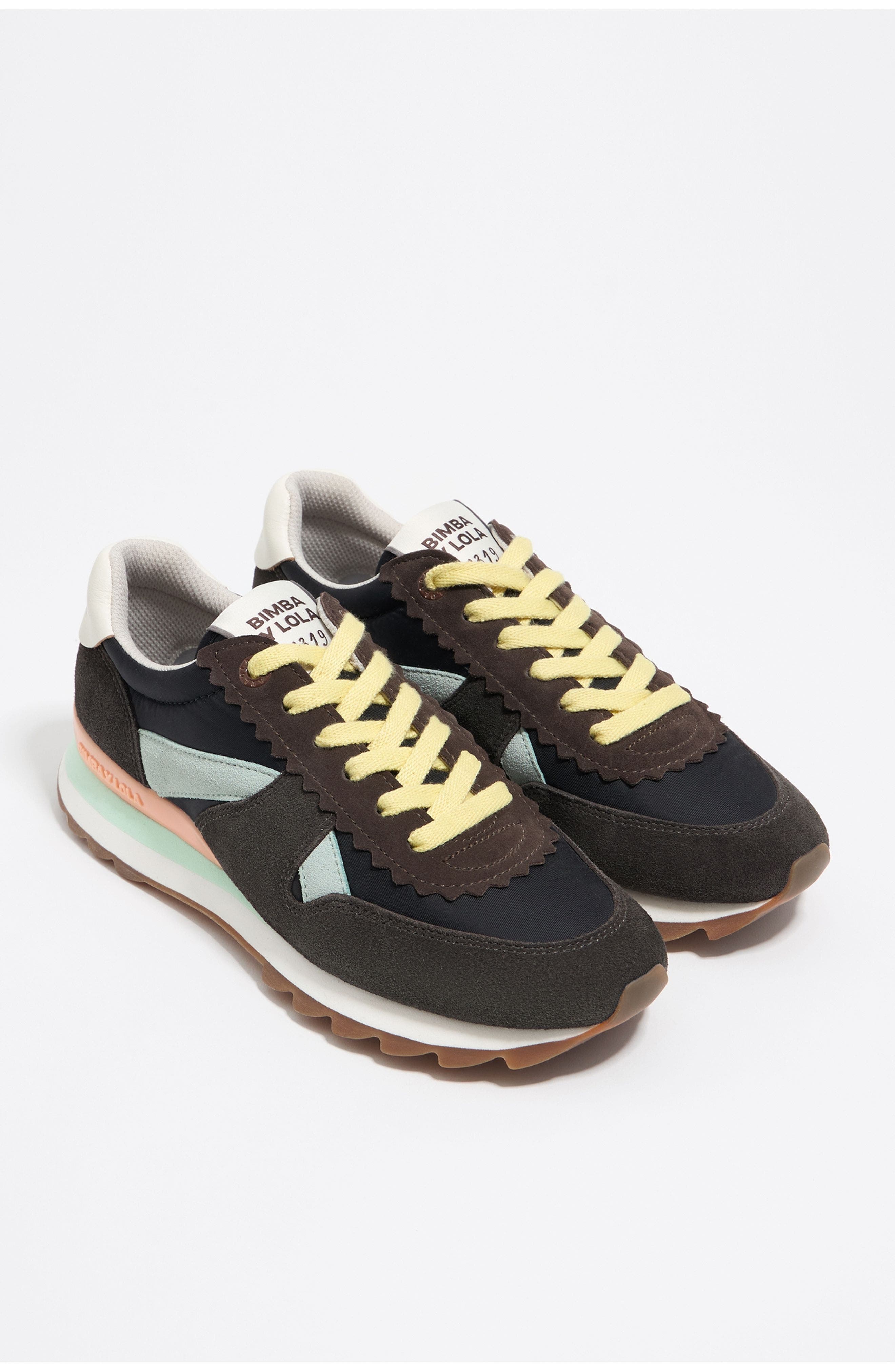 Bimba y Lola 13 19 Technical Sneaker, Alternate, color, Black