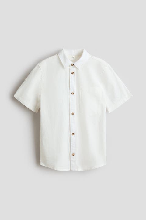 Linen-blend Shirt