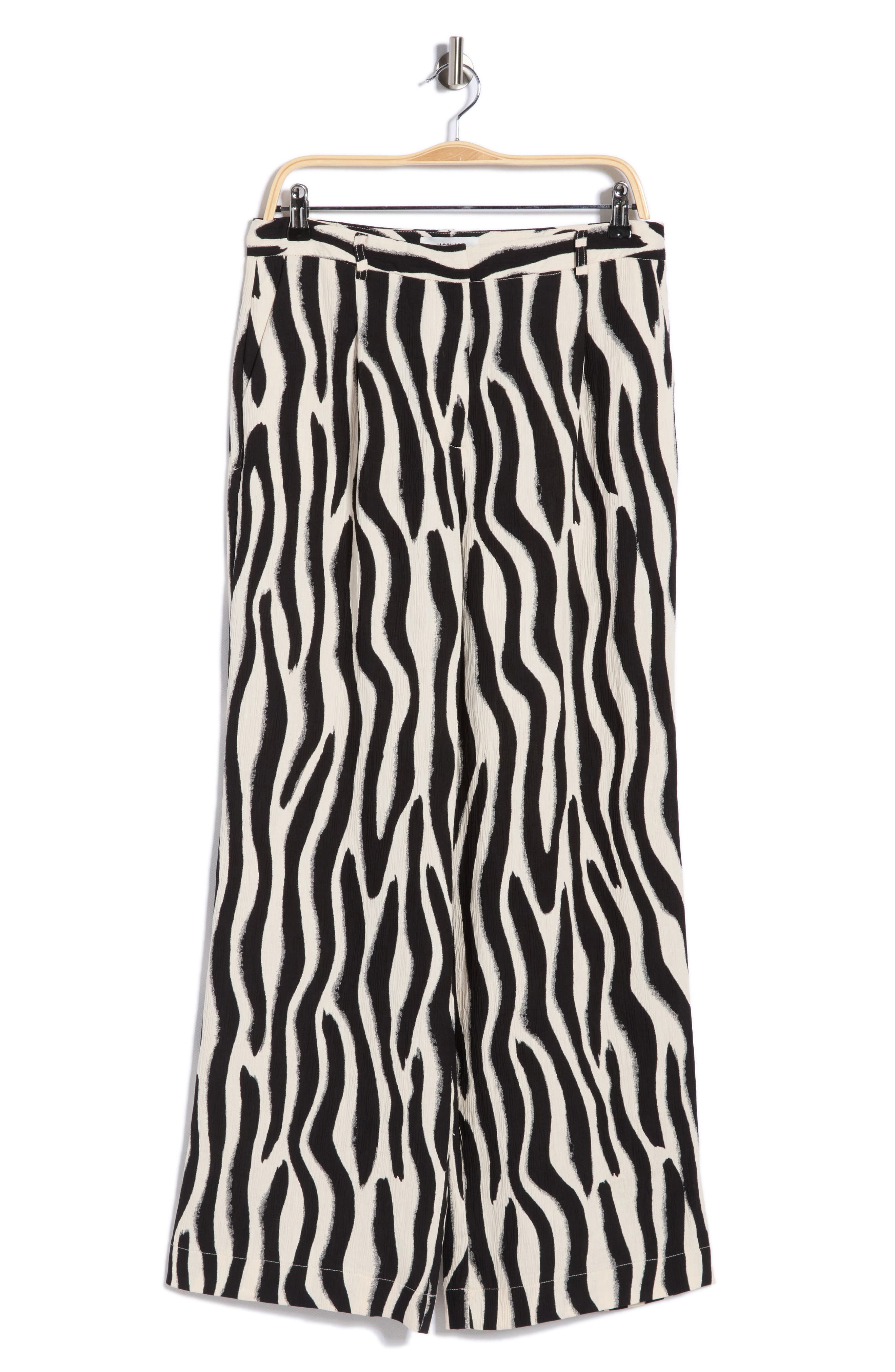 JASON WU Zebra Stripe Wide Leg Pants