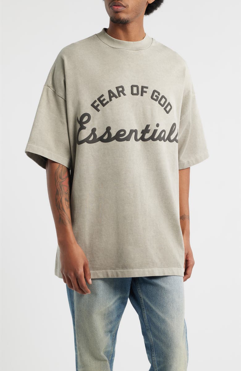 Fear of God Essentials Training '90s Short Sleeve Logo Graphic T-Shirt, Main, color, 