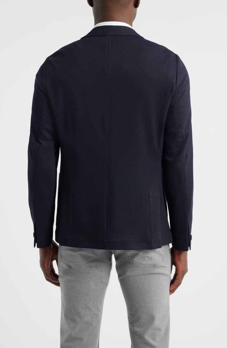 Robert Barakett Futimo Textured Knit Navy Blazer, Alternate, color, Dark Caspian