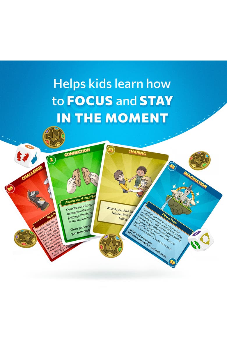 Lupash Games Mindful World Kids Therapy Card Game, Alternate, color, 