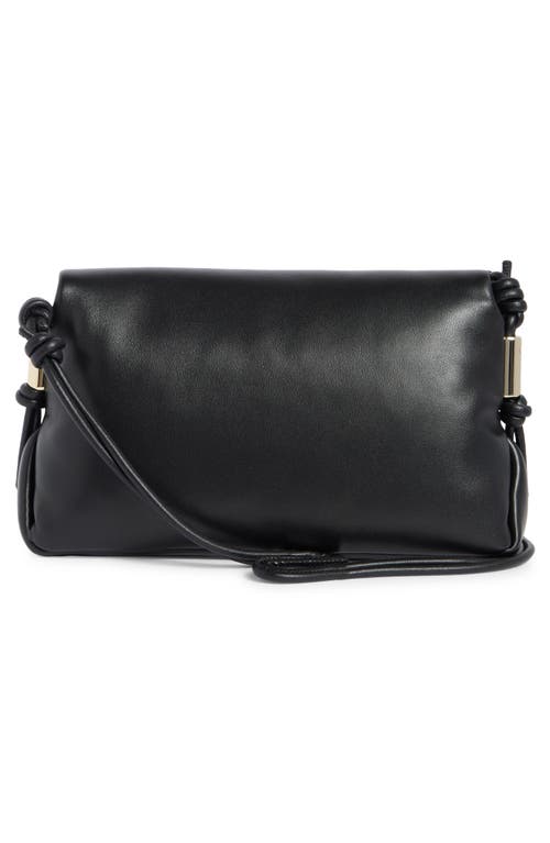 Furla Elettra Leather Crossbody Bag In Black