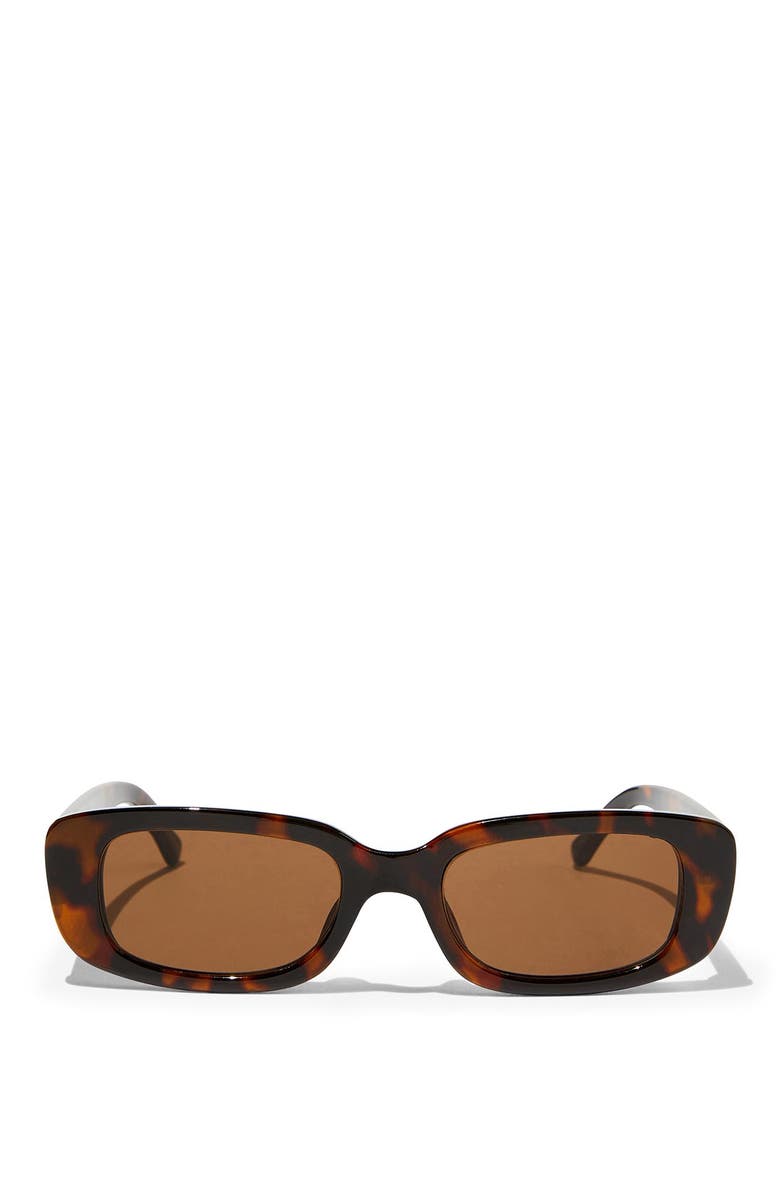 Rubi Shoes Abby Rectangle Sunglasses, Main, color, 